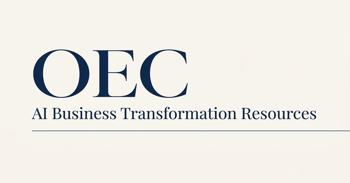Building the AI-ready organization: A leadership framework | OEC